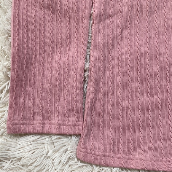 Boutique Cable Pattern Top ๐ Pink - Picture 8 of 11